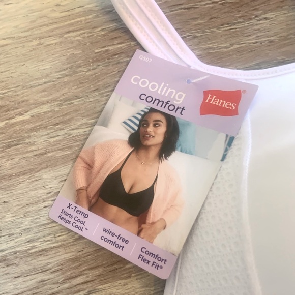 🌿 💕SOLD!! Hanes Women’s Xtemp Foam Wire free Bra •NWT - Picture 10 of 12